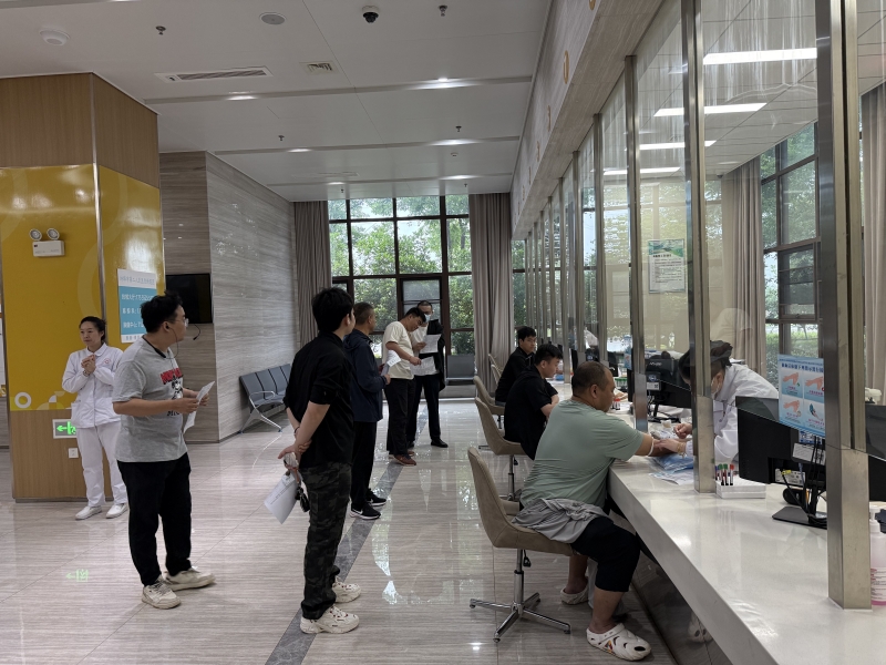 关爱职工健康 筑牢暖心保障——队工会开展职工健康体检工作